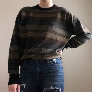 Striped Grandpa Sweater!